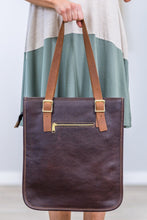 Load image into Gallery viewer, Hair On Hide Italian Leather Purse in Brown White Short Hair Cow Hide
