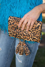Load image into Gallery viewer, I Go Wild Leopard Cross Body Purse
